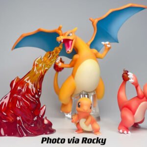 [IN STOCK] 1/20 Scale World Figure [MG] - Charmander & Charmeleon & Charizard