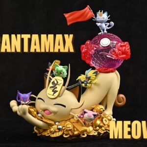 [PREORDER CLOSED] Mini statue [FT] - Gigantamax Meowth & Alolan Meowth & Skitty & Purrloin & Zeraora & Sprigatito