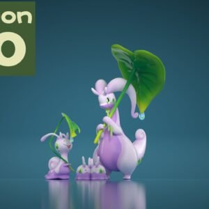 [PREORDER] 1/20 Scale World Figure [ZOO] - Goomy & Sliggoo & Goodra