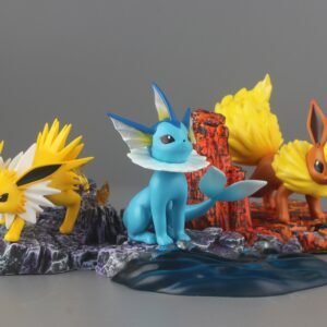 [IN STOCK] 1/20 Scale World Figure [GOD] - Vaporeon & Jolteon & Flareon