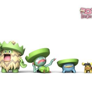 [PREORDER] 1/20 Scale World Figure [EC & DAIDAI] - Lotad & Lombre & Ludicolo