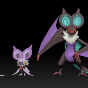 [PREORDER] 1/20 Scale World Figure [EC] - Noibat & Noivern