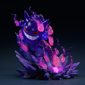 [PREORDER CLOSED] Mini Statue [SUN] - Gengar Shadow Ball & Will-O-Wisp