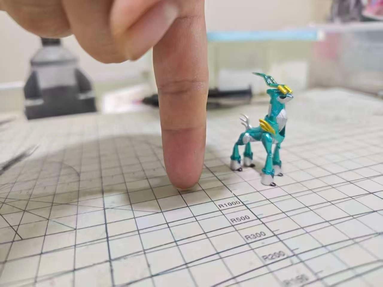 PREORDER] 1/40 Zukan Figure [ROWLET] - Iron Crown - POKÉ GALERIE