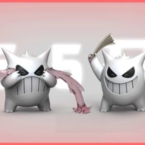 [PREORDER CLOSED] 1/20 Scale World Figure [55] - Crying & Smiling Gengar