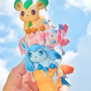 [PREORDER CLOSED] Mini Statue [DM] - Leafeon & Glaceon & Sylveon Ice-cream