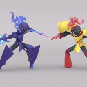 [IN STOCK] 1/20 Scale World Figure [FOG] - Armarouge & Ceruledge