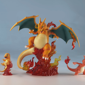 [IN STOCK] 1/20 Scale World Figure [PIKA] - Charmander & Charmeleon & Charizard
