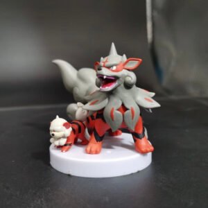 [PREORDER] 1/40 Zukan Figure [ROWLET] - Hisuian Growlithe & Arcanine