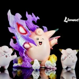 [IN STOCK] 1/20 Scale World Figure [LIMOUSINE] - Clefairy & Clefable & Cleffa