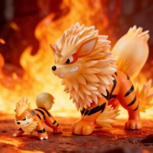 [PREORDER] 1/20 Scale World Figure [DZJ] - Growlithe & Arcanine