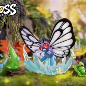 [PREORDER] 1/20 Scale World Figure [BOSS] - Caterpie & Metapod & Butterfree