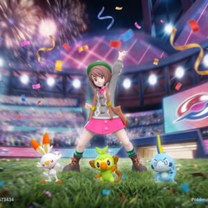 [PREORDER] 1/20 Scale World Figure [JB] - Gloria / Grookey & Scorbunny & Sobble