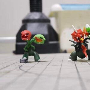 [PREORDER] 1/40 Zukan Figure [ROWLET] - Capsakid & Scovillain Mega Scovillain