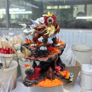 [PREORDER] 1/20 Scale World Figure [SMILE] - Entei & Cyndaquil & Magcargo & Magby