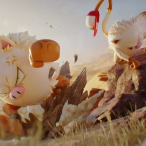 [PREORDER] 1/20 Scale World Figure [GM] - Mankey & Primeape