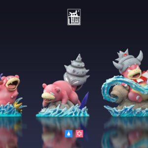 [PREORDER] 1/20 Scale World Figure [YOHO] - Slowpoke & Slowbro / Slowking