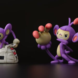 [PREORDER] 1/20 Scale World Figure [GENERATIONS] - Aipom & Ambipom
