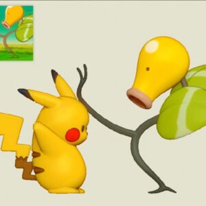 [PREORDER] 1/20 Scale World Figure [SWFT] - Pikachu & Bellsprout