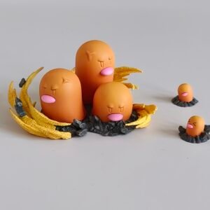 [PREORDER] 1/20 Scale World Figure [POPCORN] - Diglett & Dugtrio