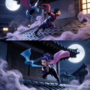 [PREORDER] 1/20 Scale World Figure [BRAVIARY] - Koga & Janine & Zubat & Golbat