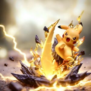 [IN STOCK] 1/20 Scale World Figure [YOR] - Iron Tail Pikachu