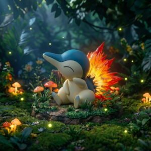 [PREORDER] 1/20 Scale World Figure [POCKETPALS] - Cyndaquil