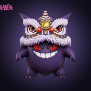 [PREORDER] Mini Statue [WAWA] - Gengar (Lion dance)