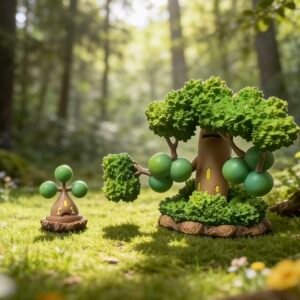 [PREORDER] 1/20 Scale World Figure [BQS] - Sudowoodo & Bonsly