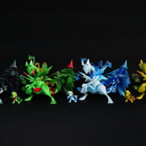 [PREORDER] 1/20 Scale World Figure [MT MOON] - Mega Sceptile & Treecko