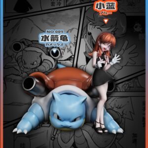 [PREORDER] 1/20 Scale World Figure [RED ART] - Blue & Blastoise