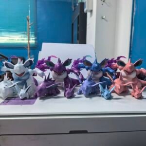 [PREORDER] 1/20 Scale World Figure [WU] - Nidoran♂ & Nidorino & Nidoking