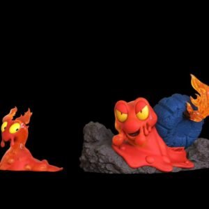 [IN STOCK] 1/20 Scale World Figure [MONSTER RESEARCH INSTITUTE] - Slugma & Magcargo