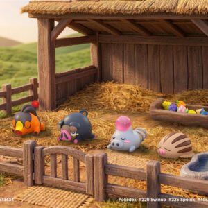 [PREORDER] 1/20 Scale World Figure [JB] - Swinub & Spoink & Tepig & Lechonk
