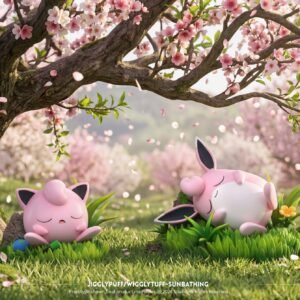 [PREORDER] 1/20 Scale World Figure [WONDER] - Jigglypuff & Wigglytuff & Raichu