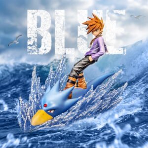 [PREORDER] 1/20 Scale World Figure [LV100 CLUB] - Blue (Adventures) & Golduck