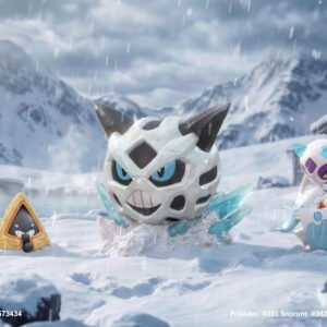 [PREORDER] 1/20 Scale World Figure [JB] - Snorunt & Glalie & Froslass