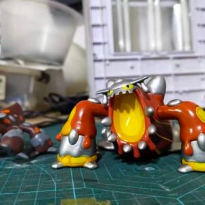 [PREORDER] 1/40 Zukan Figure [ROWLET] - Heatran & Mega Heatran