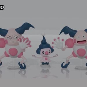 [IN STOCK] 1/20 Scale World Figure [RX] - Mr. Mime & Mime Jr.