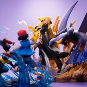 [IN STOCK] 1/20 Scale World Figure [MAGA] - Cynthia & Garchomp