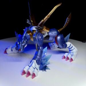 [IN STOCK] Digimon Figure [HUDIE] - Metal Garurumon