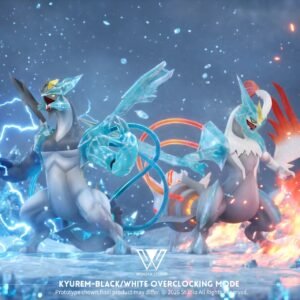 [PREORDER] 1/20 Scale World Figure [WONDER] - White Kyurem / Black Kyurem (Overdrive mode)