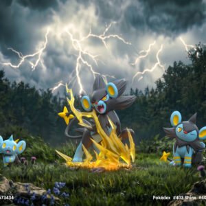 [PREORDER] 1/20 Scale World Figure [JB] - Shinx & Luxio & Luxray