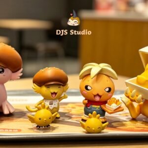 [PREORDER] Digimon Figure [DJS] - Agumon & Burgamon & Potamon & TorikaraBallmon