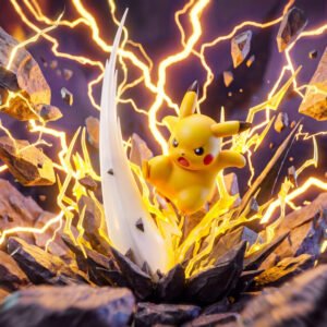 [PREORDER] 1/20 Scale World Figure [FERTILE SOIL] - Pikachu (Iron Tail)