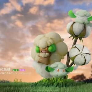 [PREORDER] 1/20 Scale World Figure [MONSTER RESEARCH INSTITUTE] - Cottonee & Whimsicott