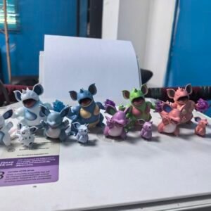 [PREORDER] 1/20 Scale World Figure [WU] - Nidoran♀ & Nidorina & Nidoqueen