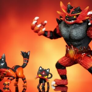 [IN STOCK] 1/20 Scale World Figure [FOG] - Litten & Torracat & Incineroar