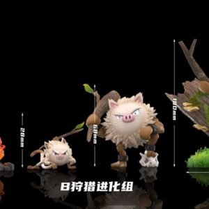 [PREORDER] 1/20 Scale World Figure [WONDER] - Mankey & Primeape