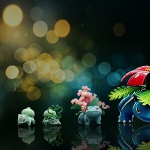 [PREORDER] 1/20 Scale World Figure [LIMOUSINE] - Bulbasaur & Ivysaur & Venusaur